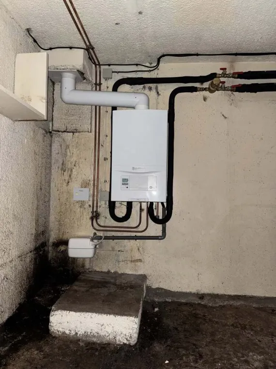 Remplacement d'une chaudière gaz d'un appartement à Lambres-lez-Douai, Arras, Les Ateliers Comble