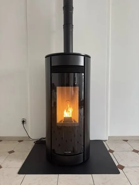 Installation d'un poêle à granulés dans une maison à Buissy, Arras, Les Ateliers Comble