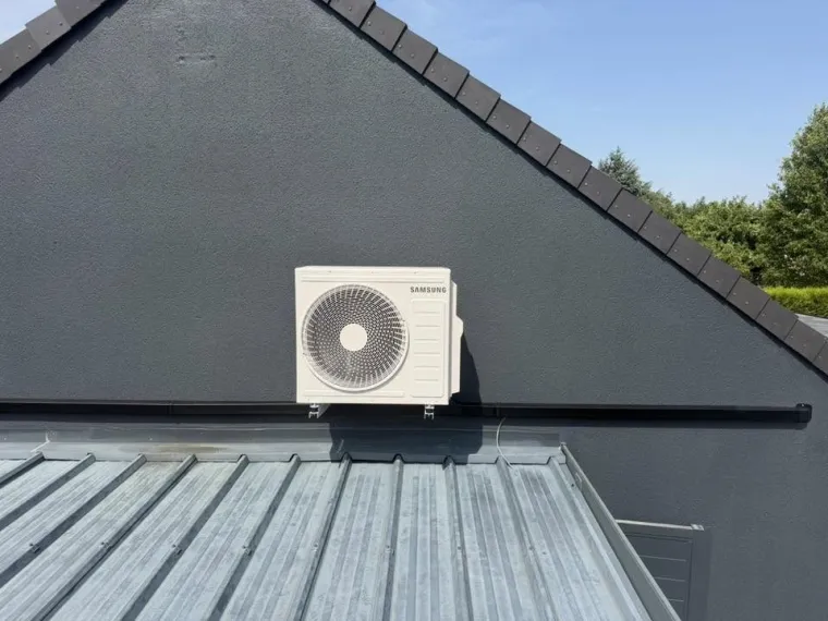 Installation d'une climatisation sans sensation de froid direct à Beaurains, Arras, Les Ateliers Comble