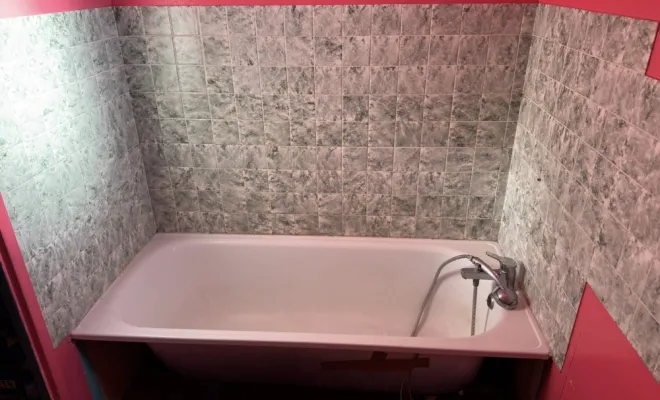 Transformation de baignoire en douche PMR à Cambrai, Arras, Les Ateliers Comble